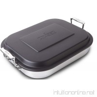 All-Clad 59946 Stainless Steel Lasagna Pan with Lid Specialty Cookware 14.5 by 11.75 by 2.5-Inch Silver - B004XNOKG0